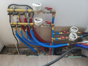 Photo de galerie - Pose clarinette et compteur d'eau 