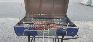Photo de galerie - Fabricación de barbecue maison 