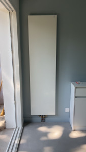 Photo de galerie - Création des arriver de chauffage plus accrocher le radiateur dans une cuisine 