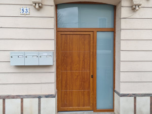 Photo de galerie - Pose porte d'entrée 