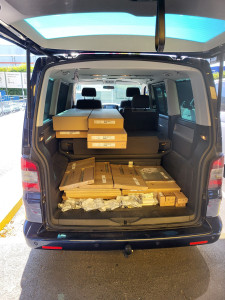 Photo de galerie - Transport de colis, meubles en kit, toutes distances 