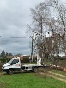 Photo de galerie - Travaux effectués avec nacelle 