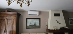 Photo de galerie - Pose d'une unité interieure daikin