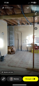 Photo de galerie - Ouverture mur porteur 