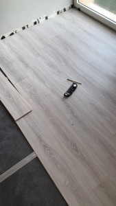 Photo de galerie - Pose de parquet