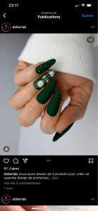 Photo de galerie - Semi-permanent mat et nail art 