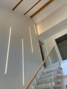 Photo de galerie - Profiler aluminium led encastré 