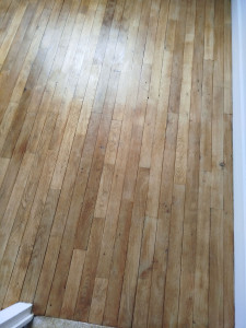 Photo de galerie - Réfection de parquet plus vitrification 