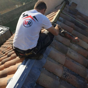 Photo de galerie - Bonjour prestations ,réfection faîtage Pose de closoir ventilé 