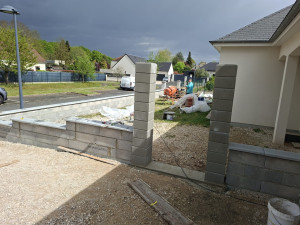 Photo de galerie - Mur parpaing 