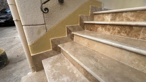 Photo de galerie - Pose travertin