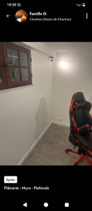 Photo de galerie - Peinture blanche satin , 2 passes 