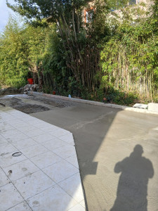 Photo de galerie - Je collé de dalle chape 