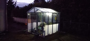 Photo de galerie - Fabrication d'une serre sur mesure 