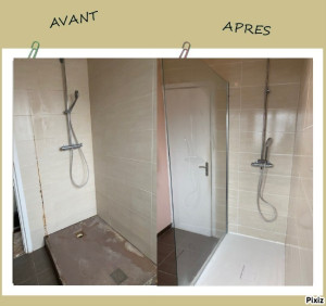 Photo de galerie - Rénovation d'un douche