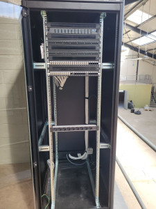 Photo de galerie - Raccordement baie informatique 