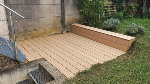 Photo de galerie - Création d'une terrasse bois