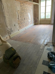 Photo de galerie - Pose de parquet - Revêtement de sol