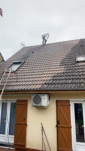 Photo de galerie - Décapage toiture plus traitement 