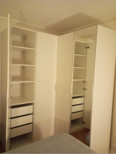 Photo de galerie - Montage dressing angle 