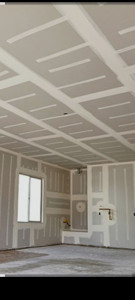 Photo de galerie - Pose de plaque de plâtre cloisons 