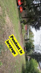 Photo de galerie - Broyage en cours 