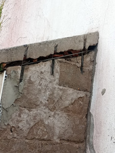 Photo de galerie - Reconsolidation fissures 