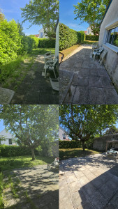 Photo de galerie - Entretien extérieur,taille haie, tonte pelouse, terrasse..