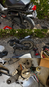 Photo de galerie - Remplacement vilebrequin sur scooter 2t