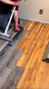 Photo de galerie - Parquet pvc