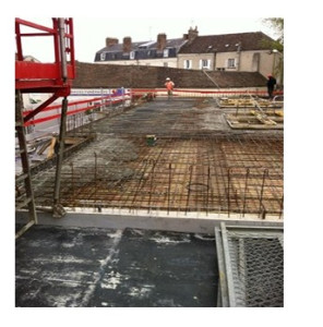Photo de galerie - Ferraillage et bétonnage