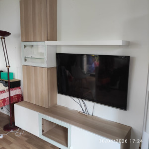 Photo de galerie - Montage meuble fixation murale