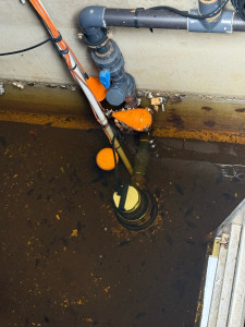 Photo de galerie - Installation de pompe de relevage 