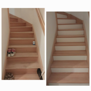 Photo de galerie - Rénovation d'un escalier 