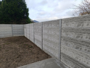 Photo de galerie - Clôture béton décoratif 