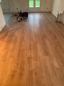 Photo de galerie - Pose de parquet - Revêtement de sol