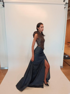 Photo de galerie - Pièce unique : Travail de structure et couture.