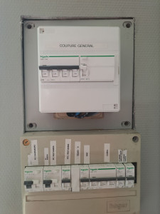 Photo de galerie - Changement de tableau électrique 