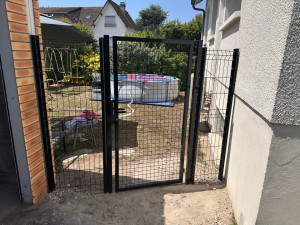 Photo de galerie - Cloture grillage 