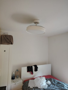 Photo de galerie - Fixation et branchement de ventilateur 