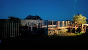 Photo de galerie - Réalisation balustrade bois sur mesure 