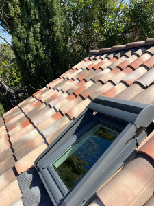 Photo de galerie - Pose de Velux