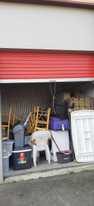Photo de galerie - Stockage des affaires dans un box à Lormont. 