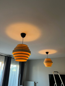 Photo de galerie - Pose luminaires salon 