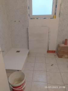 Photo de galerie - Création d' une salle de bain complète 