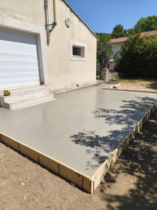 Photo de galerie - Mise en BA fibré fluidifier 
