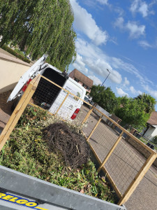 Photo de galerie - Évacuation de déchets verts