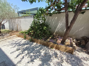 Photo de galerie - Création d'un enclos à tortues