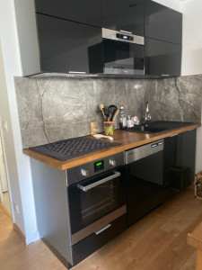 Photo de galerie - Installation petite cuisine appartement 