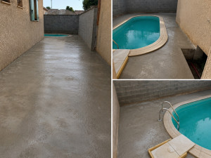 Photo de galerie - Dalle béton 60m2